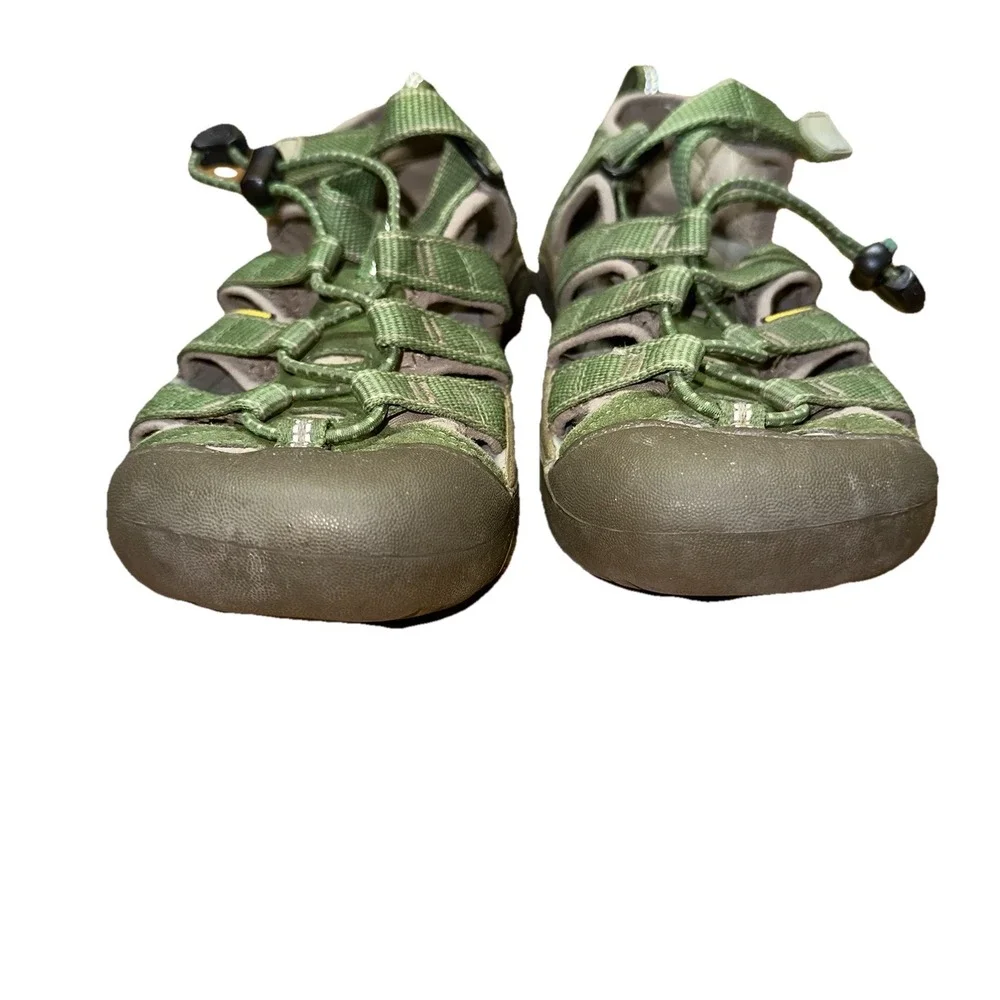 Keen Big‎ Kids Youth Size US 4 Newport H2 Army Green Sport Sandals Shoes 1008586